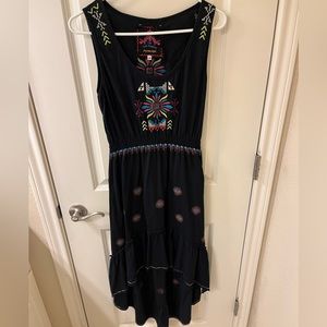 Johnny Was hi-low dress-Size M